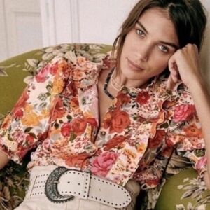 Sezane Guillemette Blouse